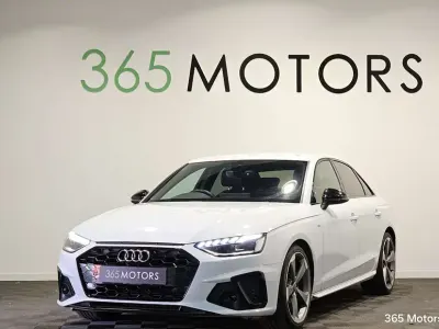 Used Audi A4 Black Edition 150 HP (110 kW) 2020 White Sedan