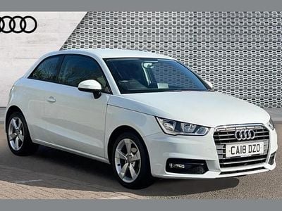 Used Audi A1 Sport 95 HP (69 kW) 2018 White Hatchback