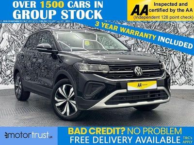 Used VW T-Cross Match 115 HP (84 kW) 2024 Black SUV