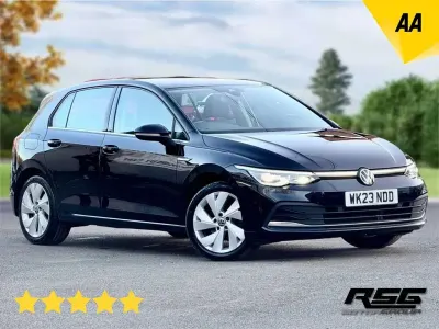 Used VW Golf VIII Style 150 HP (110 kW) 2023 Black Hatchback
