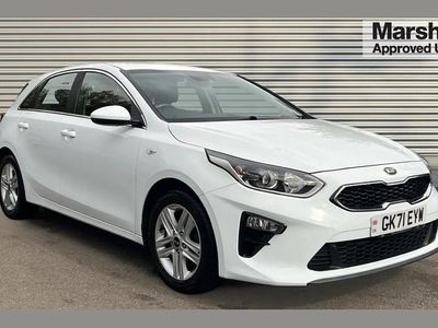 White Used 2021 Kia Ceed Hatchback | £11,190 (Fair price)