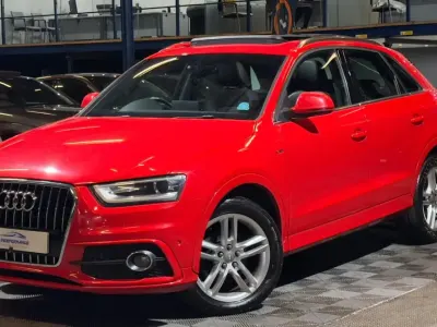Used Audi Q3 S-Line 177 HP (130 kW) 2014 Red SUV