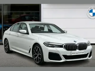 Used BMW 520 M Sport 187 HP (137 kW) 2023 White Sedan