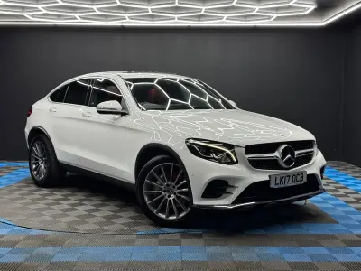 Used Mercedes GLC220 AMG line 2017 White SUV