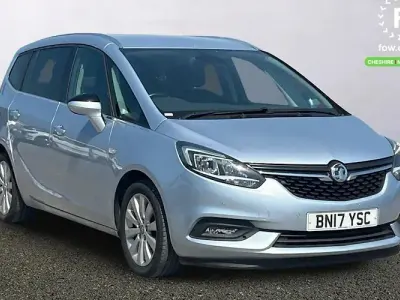 Used Vauxhall Zafira Tourer 140 HP (102 kW) 2017 Silver MPV