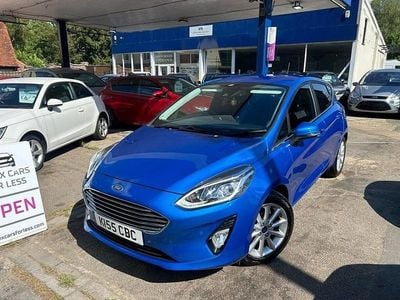 Blue Used 2020 Ford Fiesta Titanium Hatchback | £6,665 (Fair price)