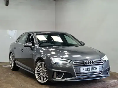 Used Audi A4 S-Line 150 HP (110 kW) 2019 Grey Sedan
