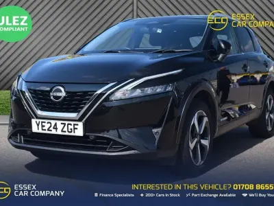 Used Nissan Qashqai N-Connecta 190 HP (139 kW) 2024 Black SUV
