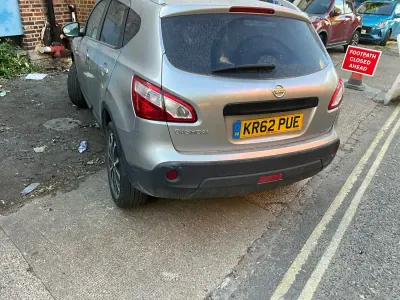 Used Nissan Qashqai N-TEC 2013 Silver SUV