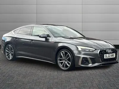 Used Audi A5 S-Line 204 HP (150 kW) 2022 Grey Coupe