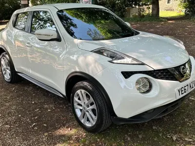 Used Nissan Juke N-Connecta 113 HP (83 kW) 2017 White SUV