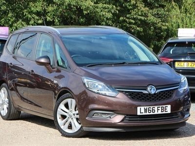 used Vauxhall Zafira 1.4 SRI 5d 138 BHP