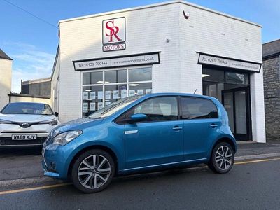 Used Seat Mii Electric 61 kW (83 HP) 2021 Blue Hatchback