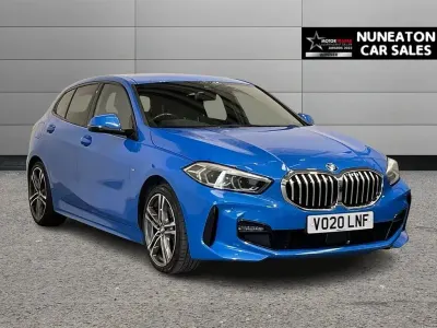 Used BMW 118 M Sport 140 HP (102 kW) 2020 Blue Hatchback