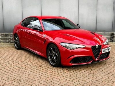 Red Used 2022 Alfa Romeo Giulia Quadrifoglio Sedan | £44,495 (Good price)