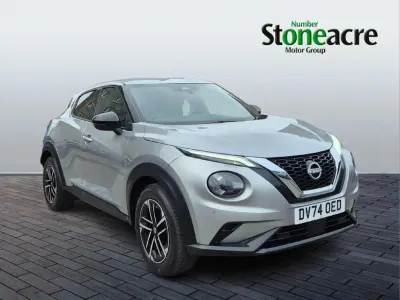 Used Nissan Juke N-Connecta 114 HP (83 kW) 2024 Silver SUV