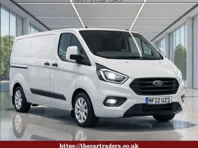 Begagnad Ford Transit Custom Limited 130 HK (95 kW) 2022 Vit Van