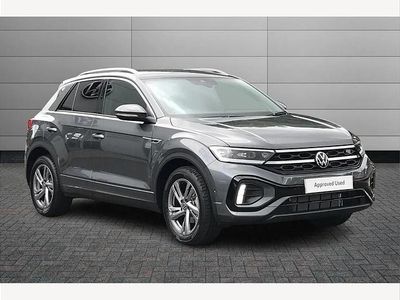 Grey Used 2025 VW T-Roc R-line SUV | £27,350 (Fair price)