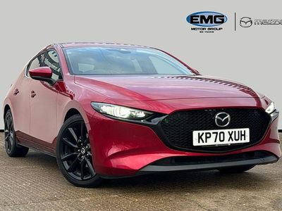 Red Used 2020 Mazda 3 Inclusive Hatchback | £14,895 (A bit pricey)