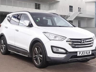 Used Hyundai Santa Fe Premium SE 194 HP (142 kW) 2013 White SUV