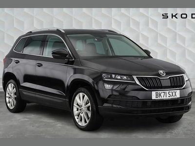 Used Skoda Karoq SE L 150 HP (110 kW) 2021 Black magic pearl effect SUV
