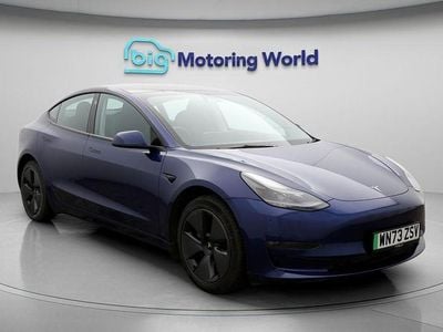 Used Tesla Model 3 Long Range RWD 366 kW (498 HP) 2023 Blue Sedan