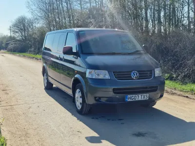 Usado VW Transporter SE 130 CV (95 kW) 2007 Gris Van