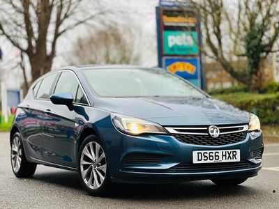 Blue Used 2016 Vauxhall Astra Design Edition Hatchback | £3,195 (Good price)