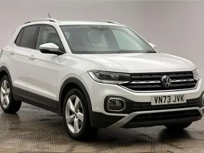 Used VW T-Cross SEL 150 HP (110 kW) 2023 White SUV
