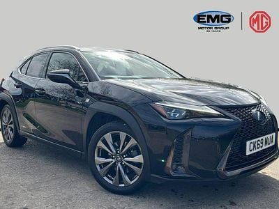 Used Lexus UX E-FOUR 184 HP (135 kW) 2019 Black SUV