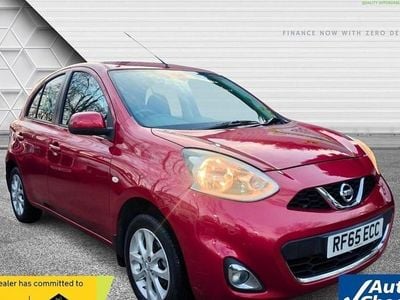Used Nissan Micra Acenta 80 HP (58 kW) 2015 Red Hatchback