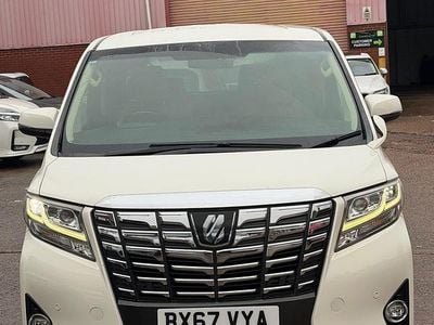 White Used 2017 Toyota Alphard Edition MPV | £22,450 (Fair price)