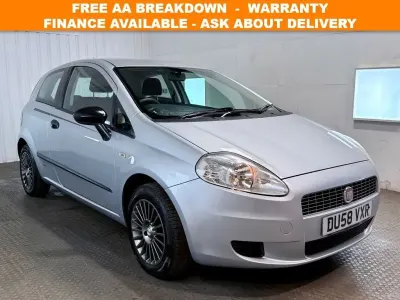 Used Fiat Grande Punto 65 HP (47 kW) 2008 Grey Hatchback