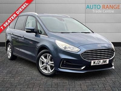 Used Ford Galaxy Titanium 150 HP (110 kW) 2021 Blue MPV