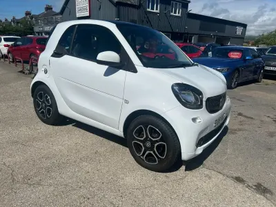 Used Smart ForTwo Coupé Prime 71 HP (52 kW) 2018 White Coupe