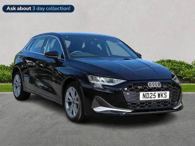 Used Audi A3 Sportback Sport 204 HP (150 kW) 2025 Black Hatchback