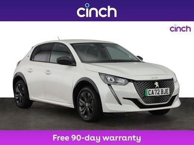 White Used 2022 Peugeot e-208 Allure+ Hatchback | £10,899 (A bit pricey)