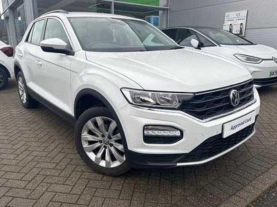 Used VW T-Roc SE 115 HP (84 kW) 2020 White SUV