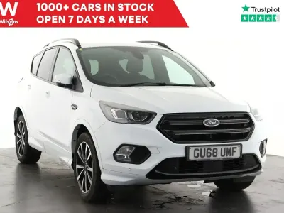 Used Ford Kuga ST-Line 120 HP (88 kW) 2018 White SUV