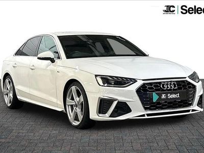 Used Audi A4 S-Line 161 HP (118 kW) 2021 White Sedan