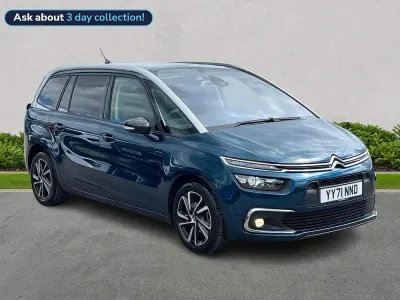Used Citroën Grand C4 Picasso PureTech 130 HP (95 kW) 2021 Blue MPV