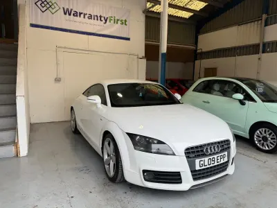 Used Audi TT S-Line 170 HP (125 kW) 2009 White Coupe