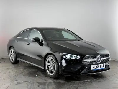 Gebraucht Mercedes CLA220 AMG line 2020 Schwarz Limousine