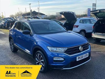 Blue Used 2018 VW T-Roc Design SUV | £11,495 (Fair price)