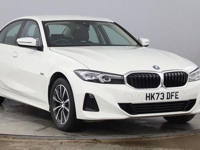 White Used 2023 BMW 330e Sport Line | £26,395 (Good price)