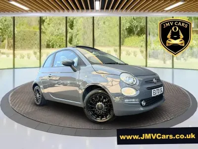 Used Fiat 500 Lounge 2020 Grey Cabriolet