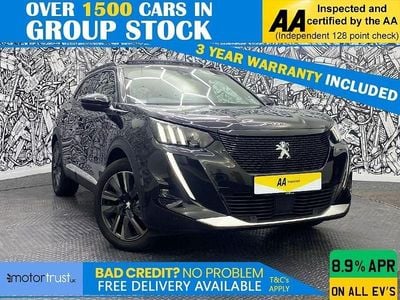 Black Used 2020 Peugeot e-2008 GTi SUV | £12,595 (Fair price)