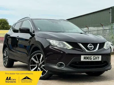 Used Nissan Qashqai Tekna 115 HP (84 kW) 2016 Black SUV