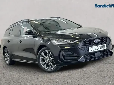 Used Ford Focus ST-Line 125 HP (91 kW) 2023 Black Estate