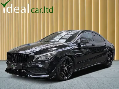 Used Mercedes CLA200 AMG line 2017 Black Sedan